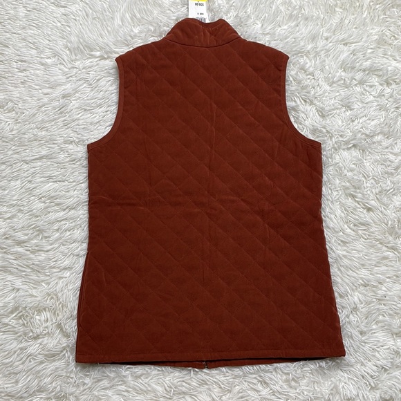 NWT Notation Collection Co Rust Vest size SMALL - Picture 6 of 6